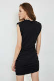Mykah Black Sleeveless Mini Dress