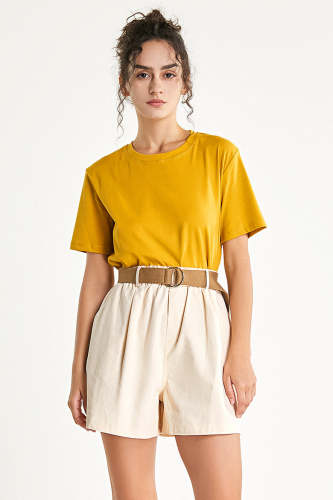 Basic Yellow T-shirt