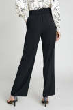 Black Full Length Suit Pants