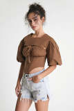 Sienna Corset Top & Super Crop Top Two-Piece Set