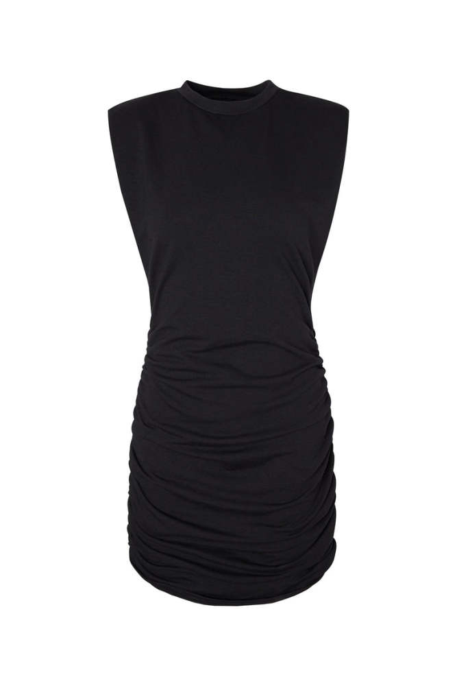 Mykah Black Sleeveless Mini Dress