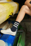 Black Stripe Sports Socks