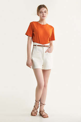 Basic Dark Orange T-shirt