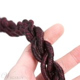 Goddess Locs With Curly Ends Crochet Twist Braids Soft Synthetic Braiding Hair Extension 6pcs