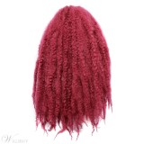 Afro Kinky Crochet Twist Braids Synthetic Fiber Hair Extensions