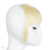 Clip In Hair Bangs Hairpiece Synthetic Blunt Bangs Hair Piece