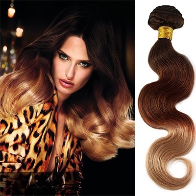 Attractive Wavy Human Hair Weave/Weft 1 PC