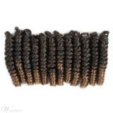 Synthetic Hair Curly Crochet Braids Hair Toni Curl Kanekalon Braiding Hair Extensions