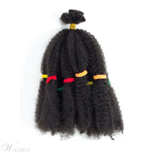 Crochet Braid Hair Afro Kinky Curly Twist Marley Synthetic Braiding Hair