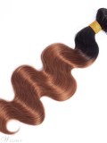 Wigsbuy Ombre Human Hair Bundles Body Wave 4 Bundles/Lot T1B/30 Color