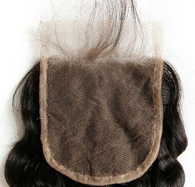 Top Quality Curly Unprocessed Human Hair Lace Closures 5*5