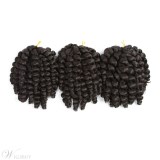 Curl Crochet Twist Jamaican Bounce Synthetic Kanekalon Braiding Hair