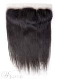 Brazilian Human Hair Straight Hair Lace Frontal 13x4 Swiss Lace Ear To Ear
