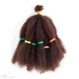 Crochet Braid Hair Afro Kinky Curly Twist Marley Synthetic Braiding Hair