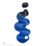 Wigsbuy Body Wave Ombre Human Hair Extensions 1 Piece