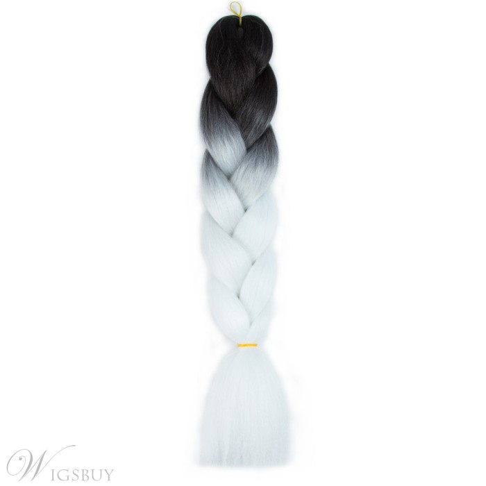 Ombre Synthetic Kanekalon Braiding Hair Crochet Braids False Hair Extensions