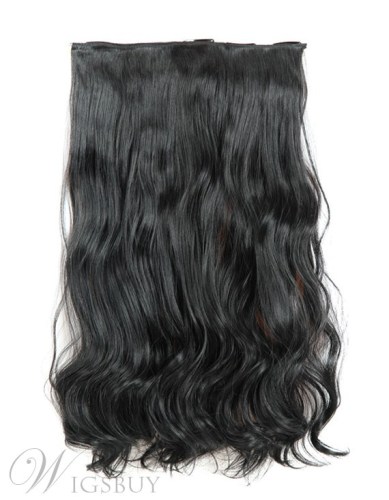 One Piece Body Wave Synthetic Clip In Hair Extension
