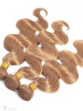 Wigsbuy Honey Blonde Body Wave Human Hair Extension #27 3PCS