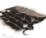 Natural Black Body Wave 100% Human Hair 13*2 Inches Lace Frontal Closure
