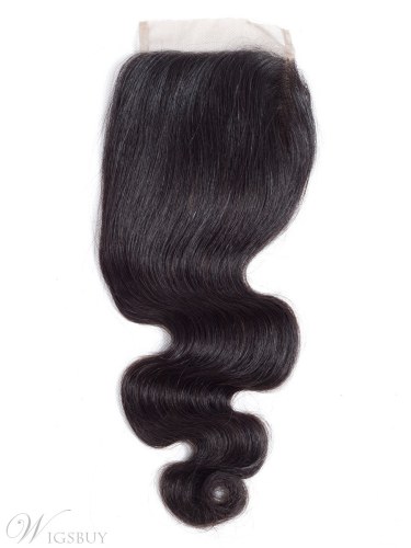 Wigsbuy Body Wave Remy Hair Closure 4*4 Free Part