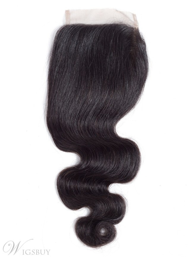 Wigsbuy Body Wave Remy Hair Closure 4*4 Free Part