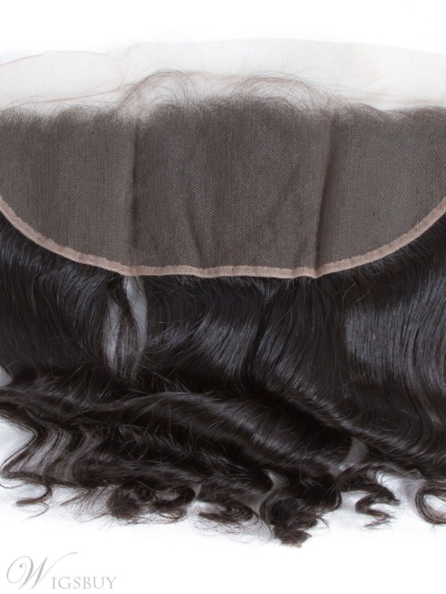 Wigsbuy Remy Human Hair Water Weave 13 x 4 Lace Frontal 8-18 Inches