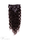 Remy Human Hair Curly 7PCS Clip in Human Hair Extensions