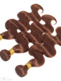 Wigsbuy Blonde Human Hair Weave Body Wave 3 Bundles #30 Color
