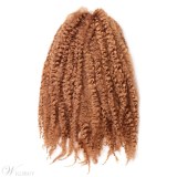 Afro Kinky Crochet Twist Braids Synthetic Fiber Hair Extensions