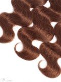 Wigsbuy Blonde Human Hair Weave Body Wave 3 Bundles #30 Color
