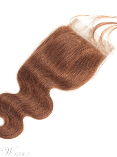 Wigsbuy Blonde Free Part Closure 4*4 Swiss Lace Closure With Baby Hair