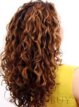 Carefree Kinky Curly 7 pcs Clip In Human Hair Extensions