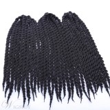 Black Women Twist Afro Crochet Braid 22 Inches