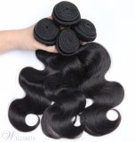 Wigsbuy Body-Wave Human Hair Weaves 4 Bundles With Closure