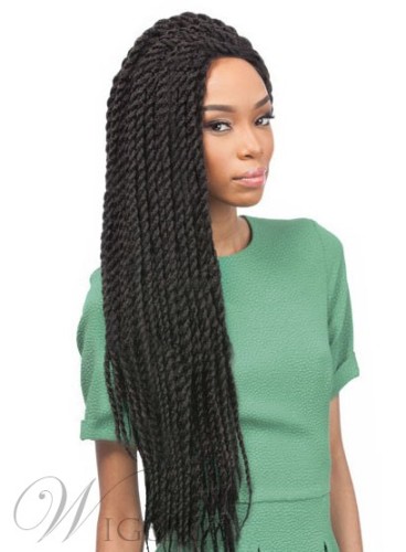 Black Women Twist Afro Crochet Braid 22 Inches