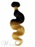 Ombre Body Wave Human Hair Weave One Bundle
