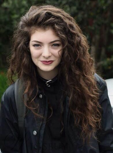 Clip In Beautiful Long Curly 100% Human Hair 7 PCS Clip In Hair Extension