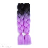 Ombre Synthetic Kanekalon Braiding Hair Crochet Braids False Hair Extensions