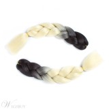 Colorful Jumbo Braiding Synthetic Hair 24 Inches 5 Bundles Lot