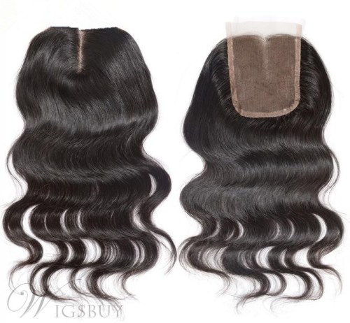 New Body Wave Unprocessed Human Hair Lace Closures