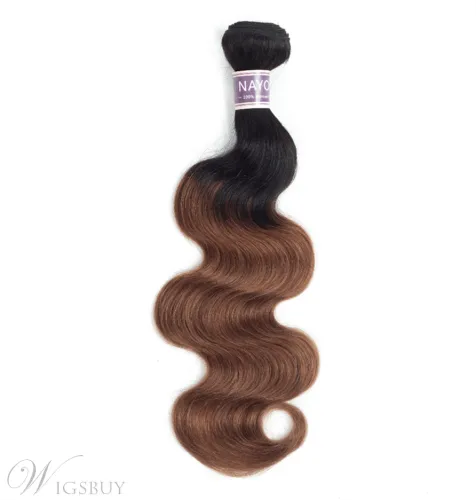 Wigsbuy T1B30# Body wave Human Hair Weave 10-24 Inches
