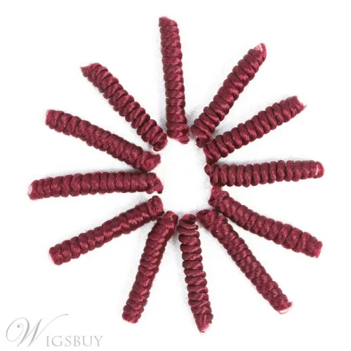 Synthetic Hair Curly Crochet Braids Hair Toni Curl Kanekalon Braiding Hair Extensions