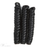 Synthetic Hair Curly Crochet Braids Hair Toni Curl Kanekalon Braiding Hair Extensions
