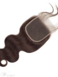 Wigsbuy Body Wave Lace Closure Pre-Colored #2 Free Part 10-24 Inches