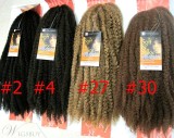 Crochet Braid Hair for African American Women Men # 2 #4 #27 # 30