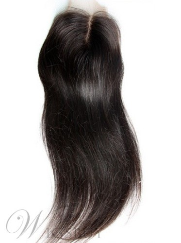 New Straight Unprocessed Human Hair Lace Closures 4*4