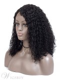 Wigsbuy Remy Human Hair Straight 360 Lace Frontal