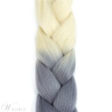 Ombre Synthetic Kanekalon Braiding Hair Crochet Braids False Hair Extensions