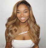 Wigsbuy Blonde 27# Human Hair Body Wave Hair Bundle 10-24 Inches