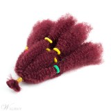 Crochet Braid Hair Afro Kinky Curly Twist Marley Synthetic Braiding Hair